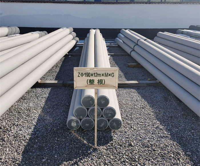古冶190×12米钢筋混凝土水泥电线杆